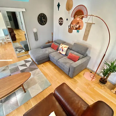 Riviera - Duplex Du Vieux Port - 4 Pieces A C - Old Port Cote D'azur شقة نيس